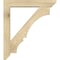 Ekena Millwork Balboa Slat Rough Sawn Bracket w/ Offset Brace, Douglas Fir, 6"W x 32"D x 36"H BKT0604X32X36BOA06RDF - alternate 4